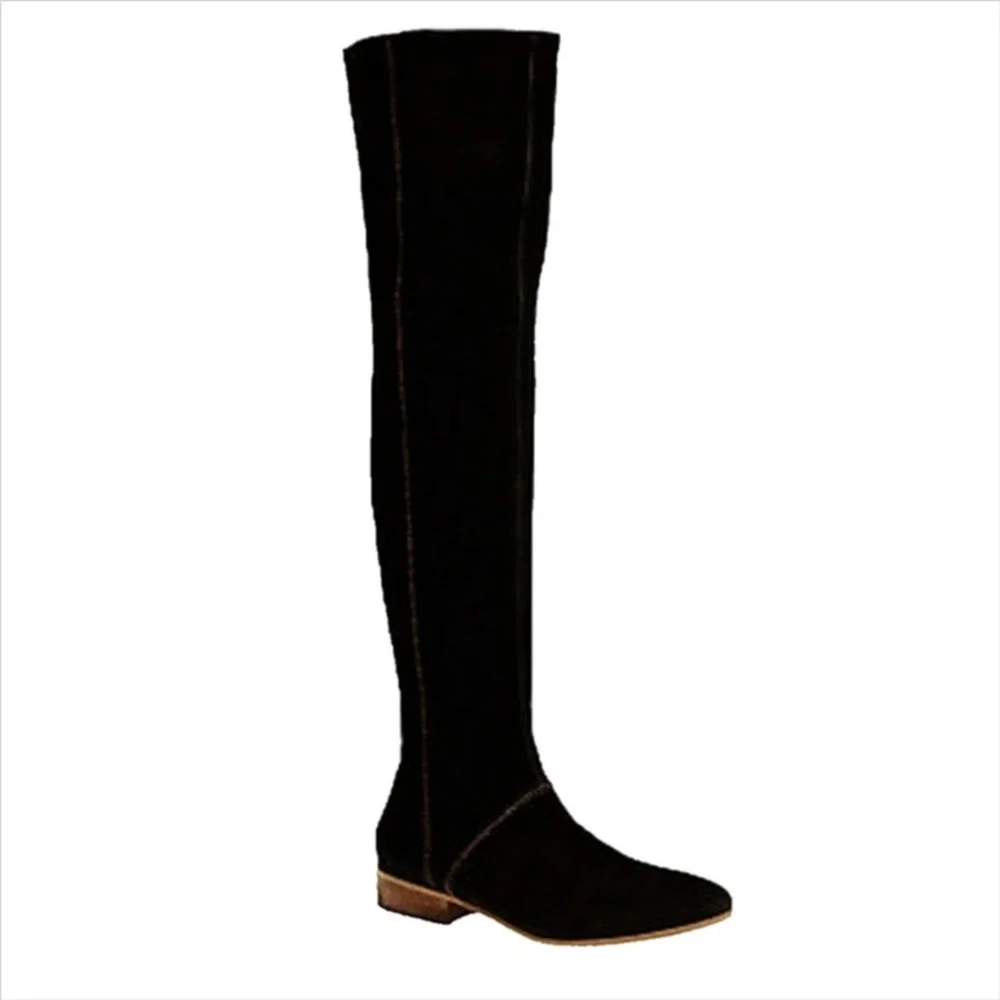 NWOB Free People Grandeur Suede Boots